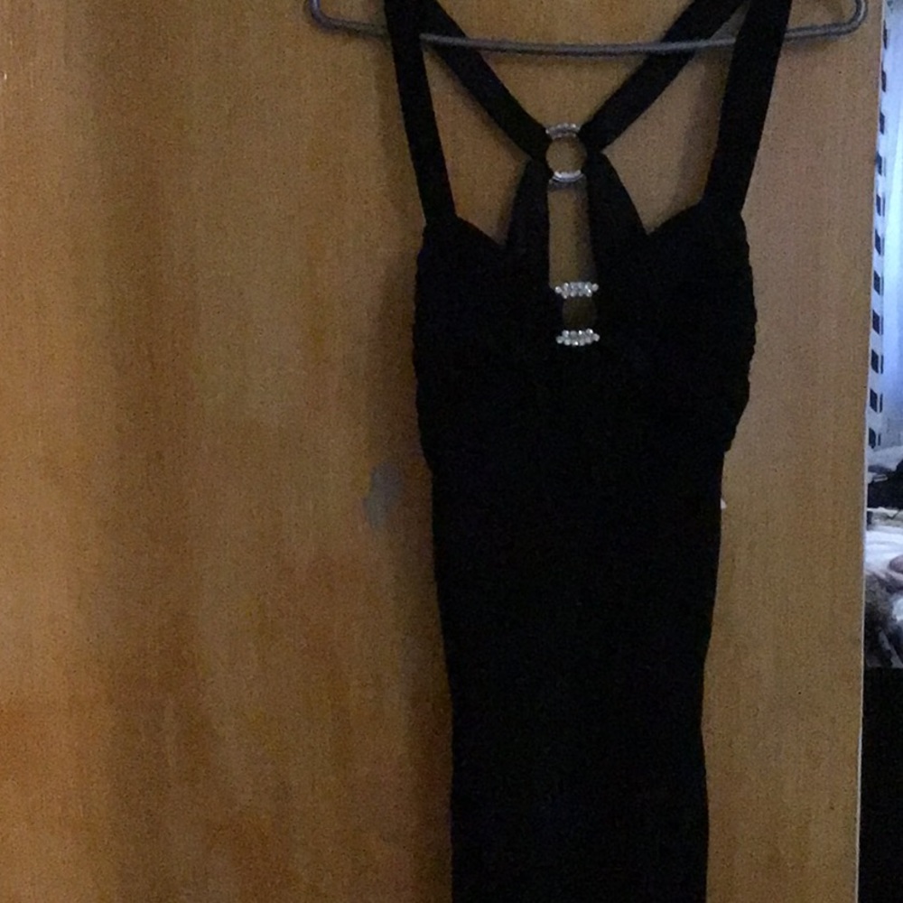 Black junior dress